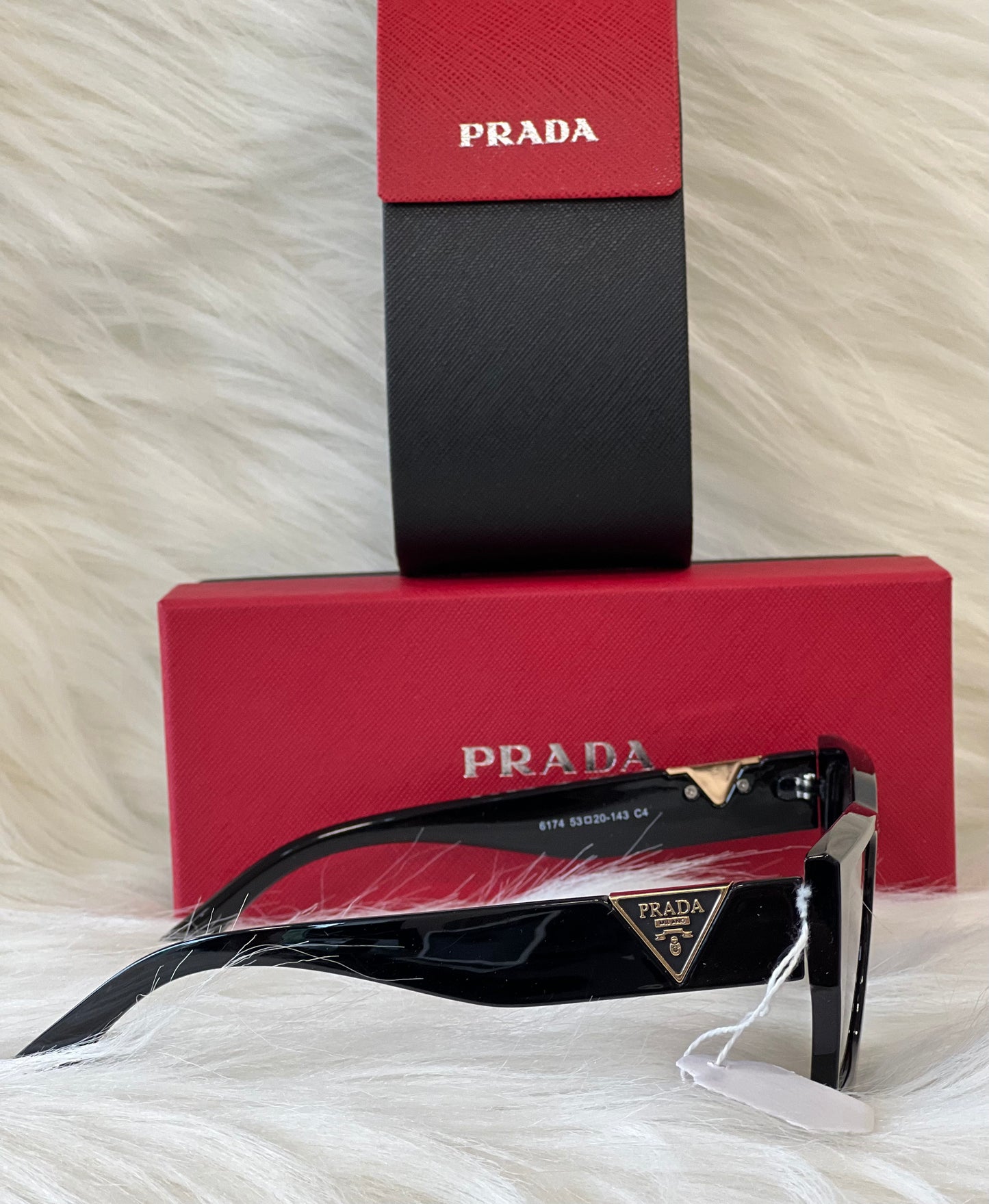 PRADA MATT SUNGLASSES ( WITH BOX )