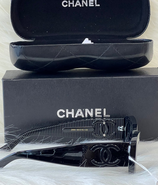 CHANEL SUNGLASSES ( WITH BOX )