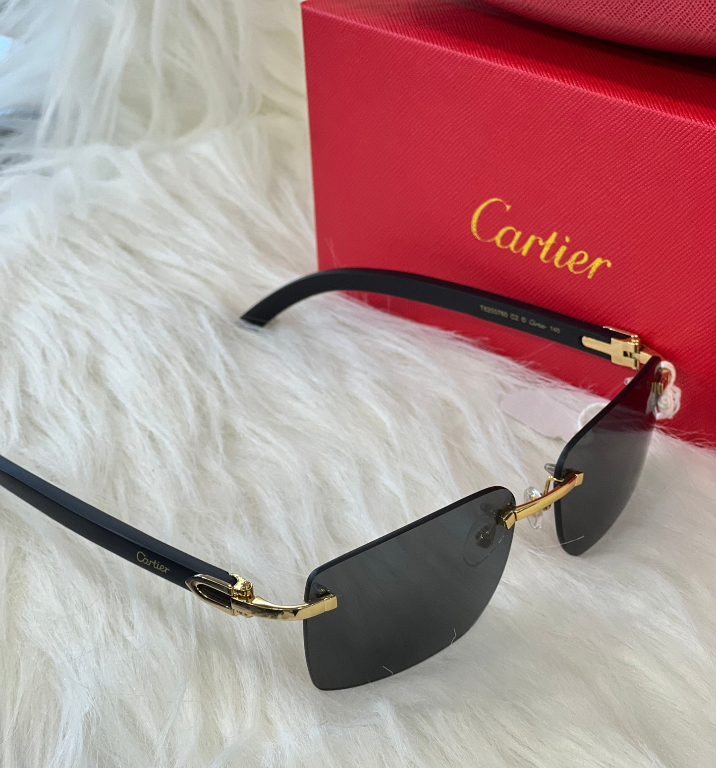 CARTIER SUNGLASSES ( WITH BOX )