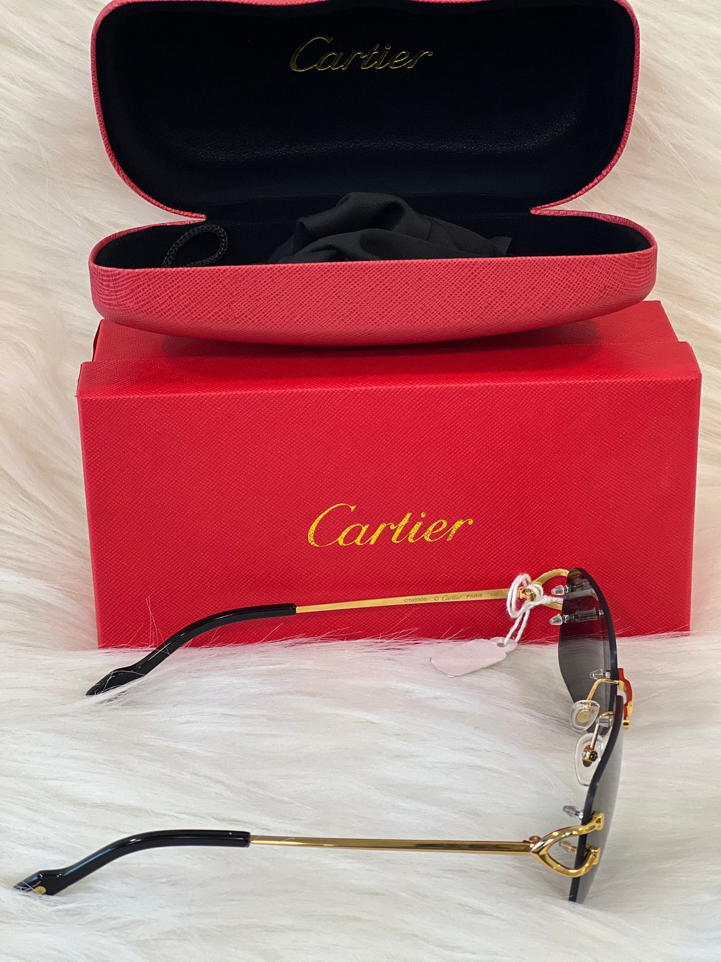 CARTIER SUNGLASSES ( WITH BOX )