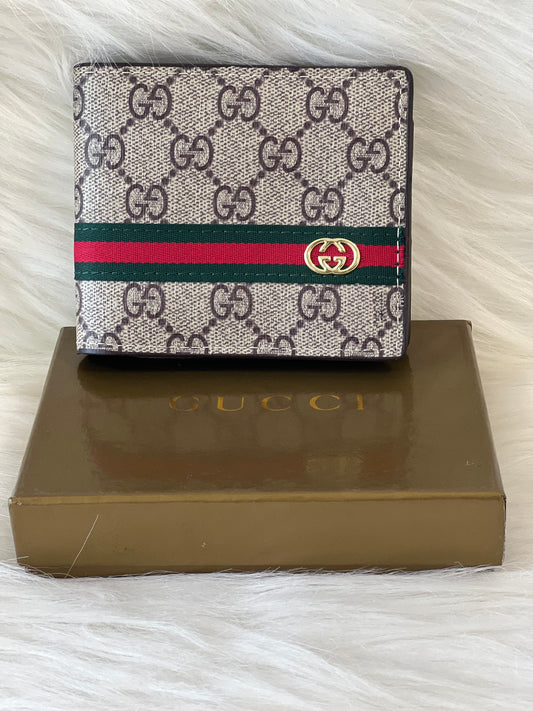 Gucci Apricot Logo Wallet ( With Box )