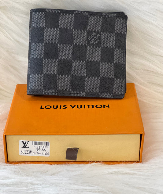 Louis Vuitton Black Men's Wallet ( With Box )
