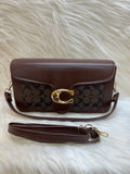 ECONOMICAL SLING BAG TBS-NB-COACHTABY10-BROWN (WITHOUT BOX)