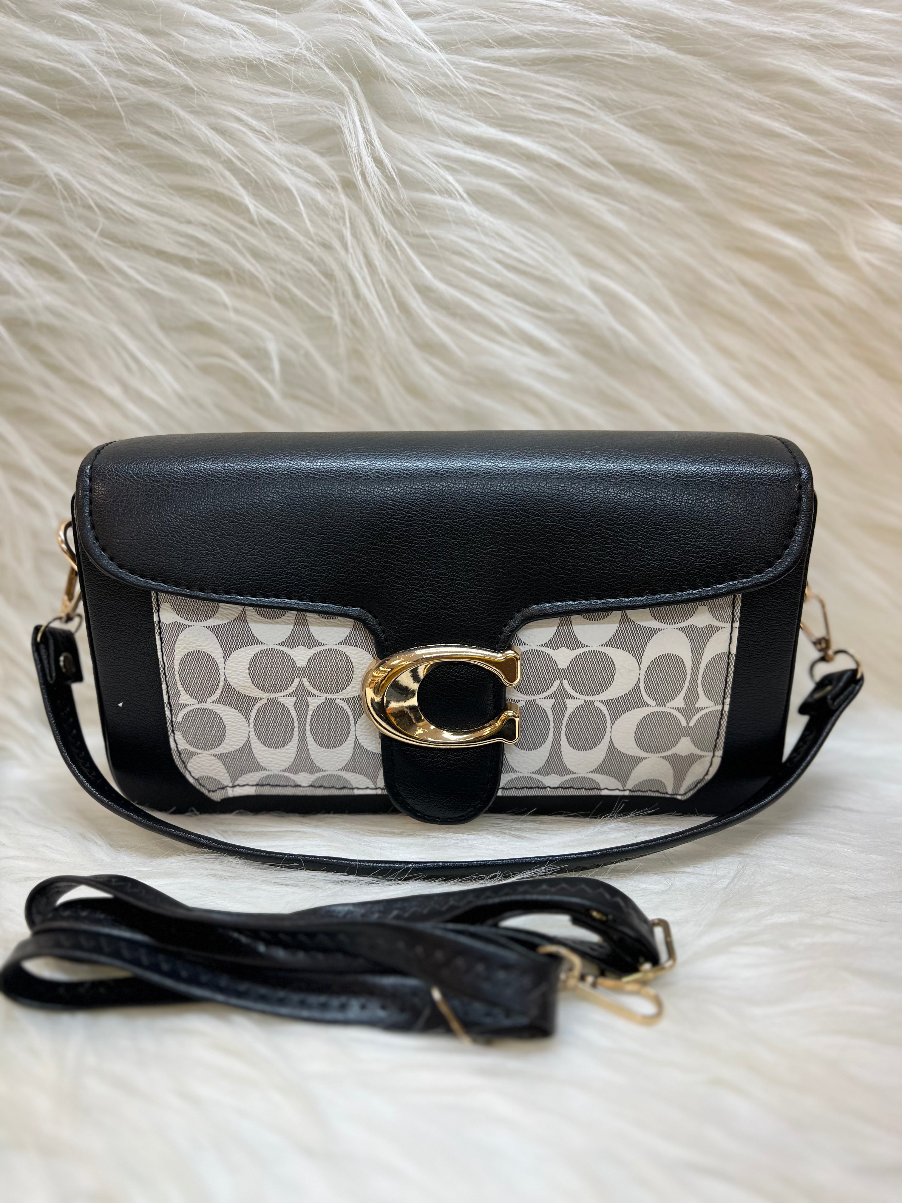 ECONOMICAL SLING BAG TBS-NB-COACHTABY12 BLACK (WITHOUT BOX)