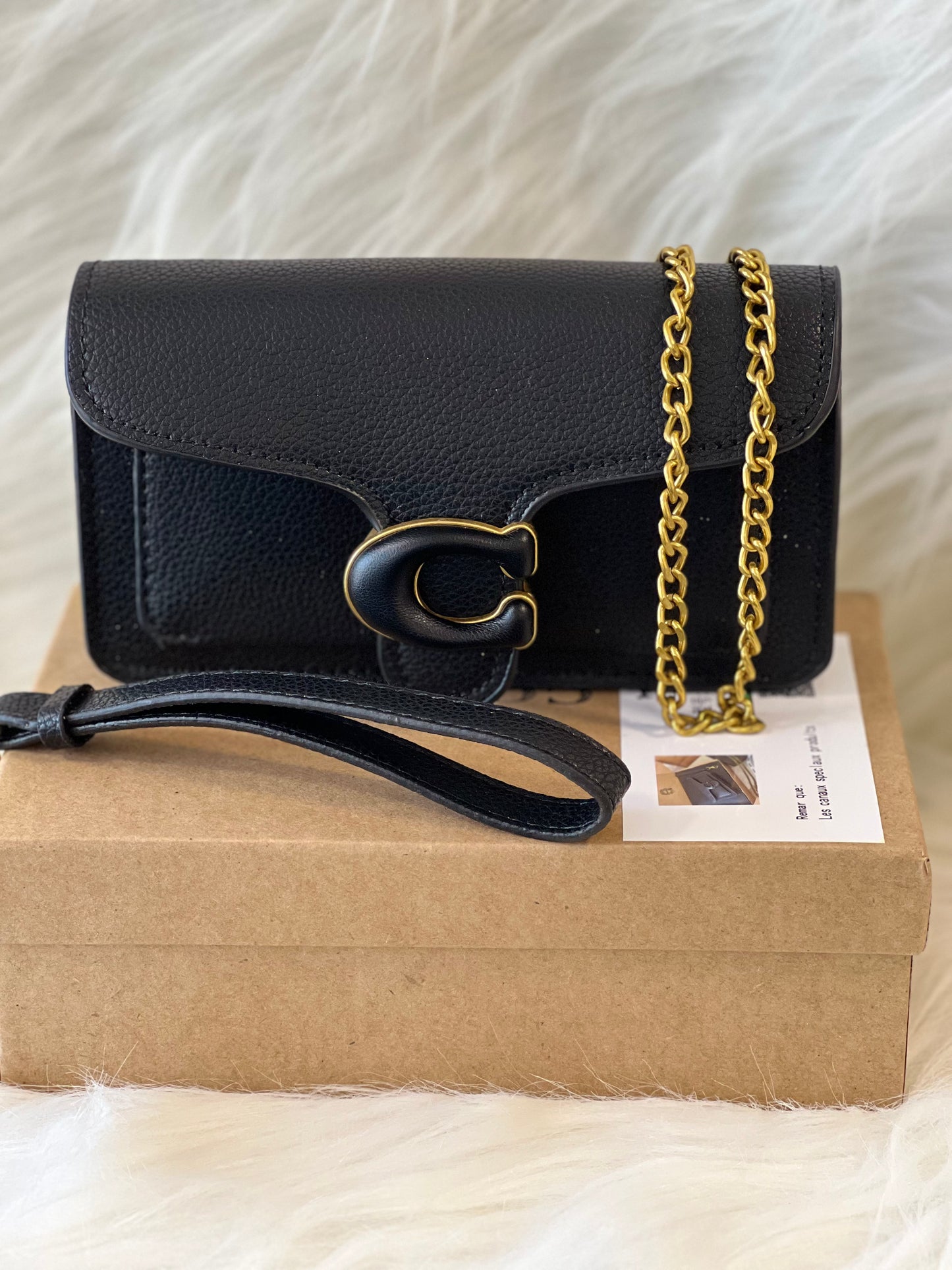 Coaach Black Small Sling Bag ( With Box )