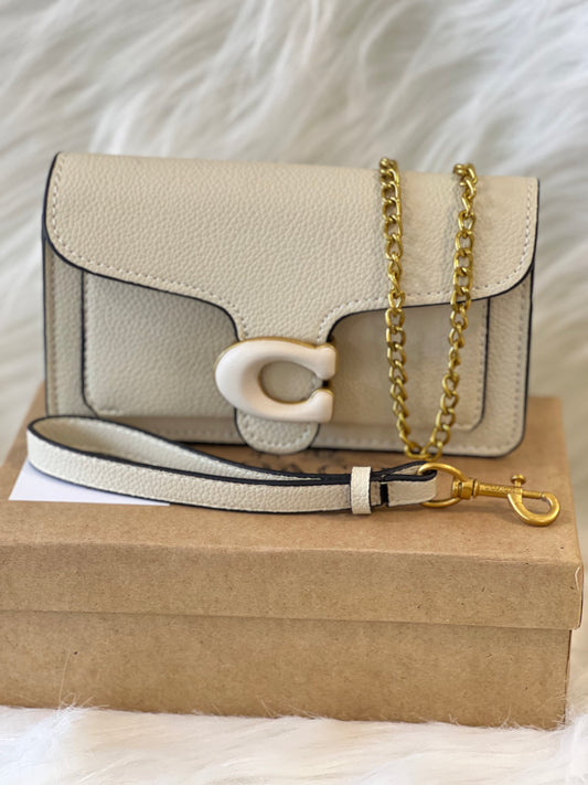 Coaach Off White  Small Sling Bag ( With Box )