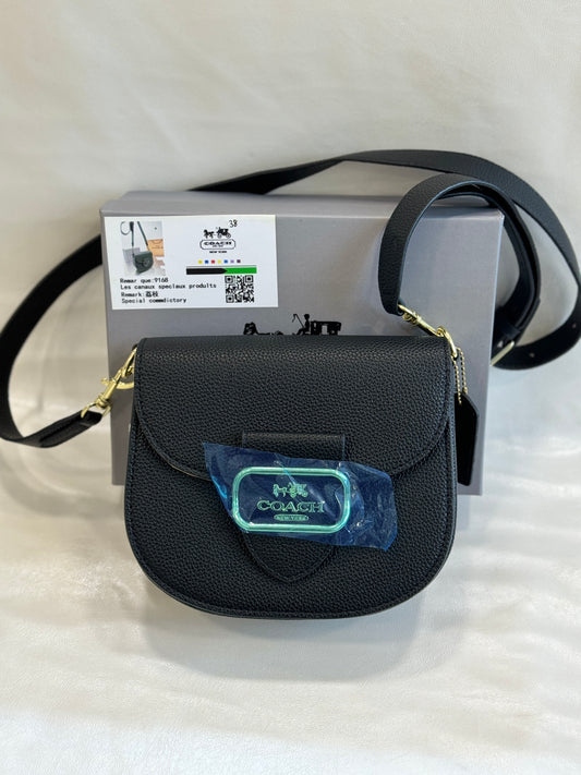 COACH BLACK SLING BAG ( WITH BOX )