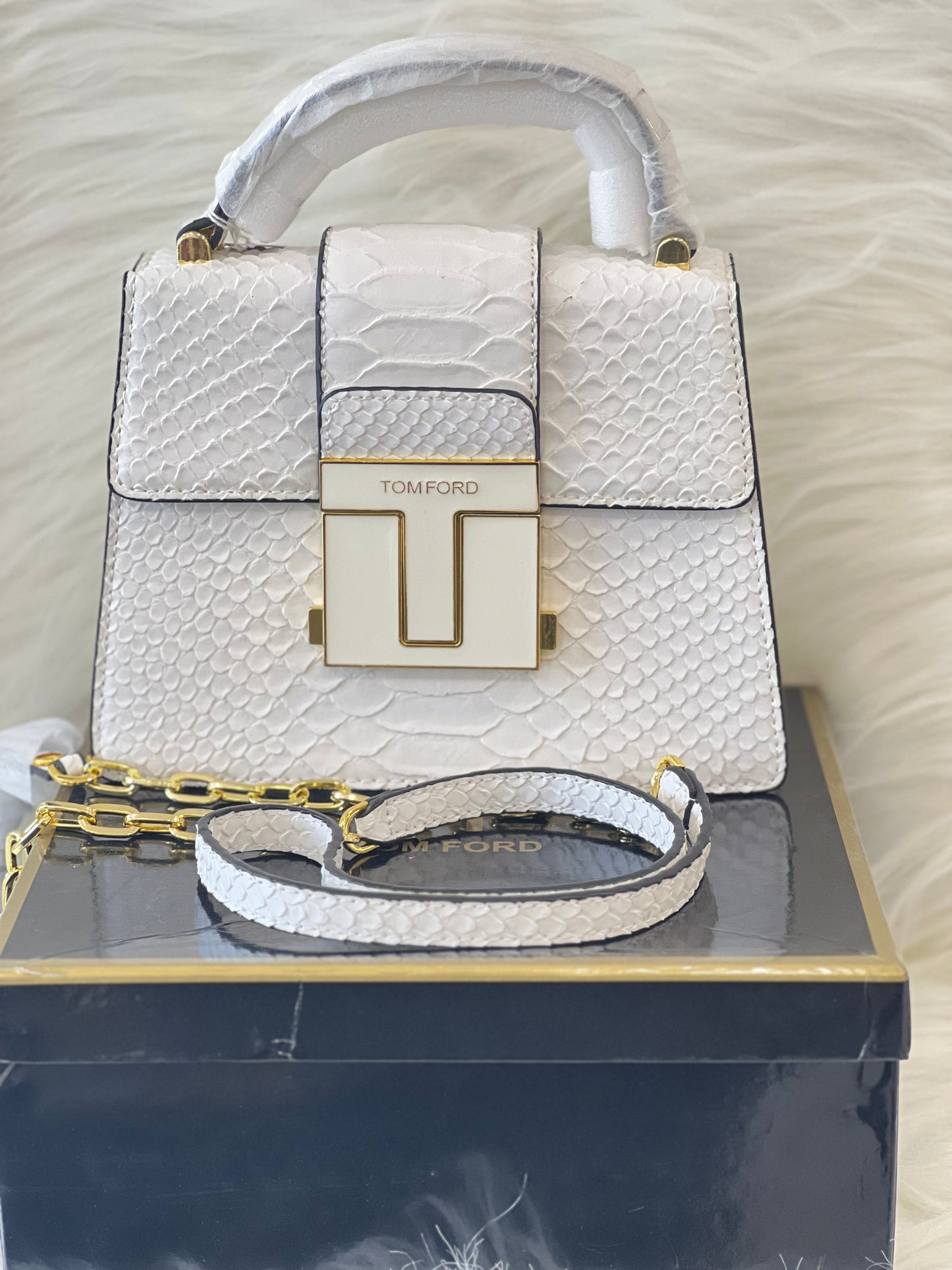 ToomFord Crocodile Embossed Sling Bag ( With Box )