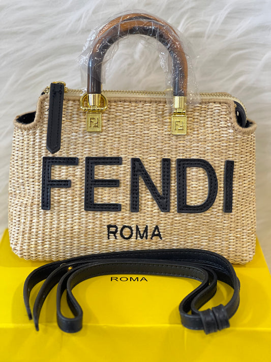 Fendii Beige Sling Bag ( With Box )