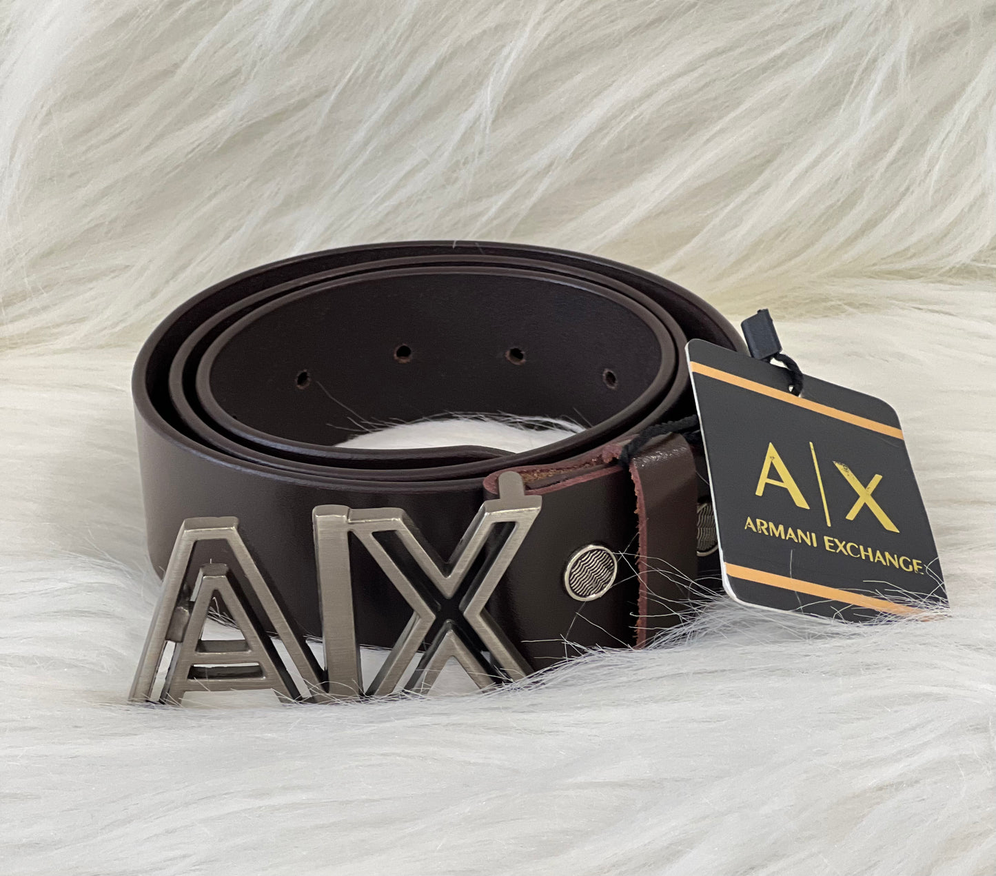 ARMANII EXCHANGEE BELT ( WITHOUT BOX )