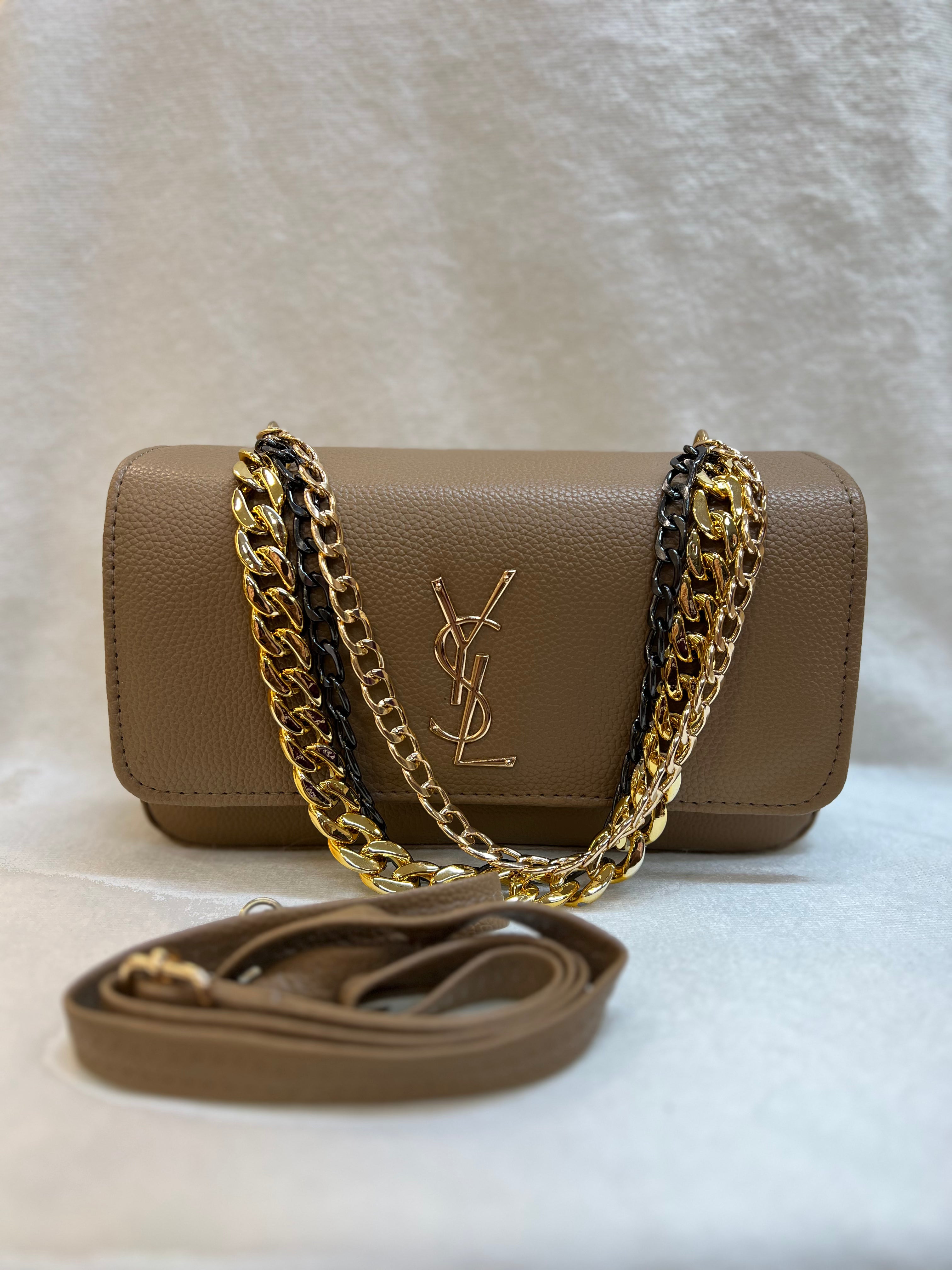 ECONOMICAL SLING BAG TBS-NB-YSL-TRIPLE-05 (WITHOUT BOX)