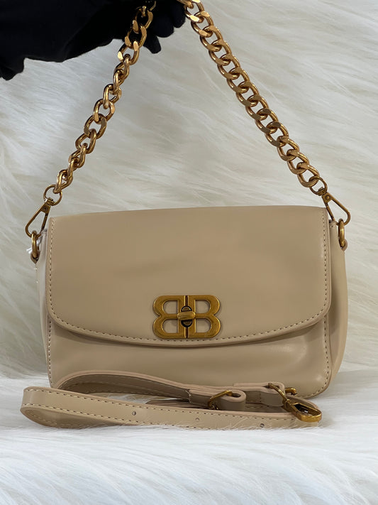 CASUAL BAG BEIGE ( SLING  BAG )