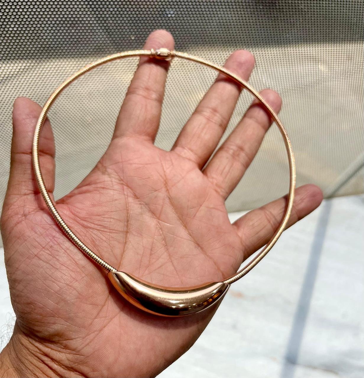 JTBS KIYU-ZIYU ROSE GOLD NECKLACE