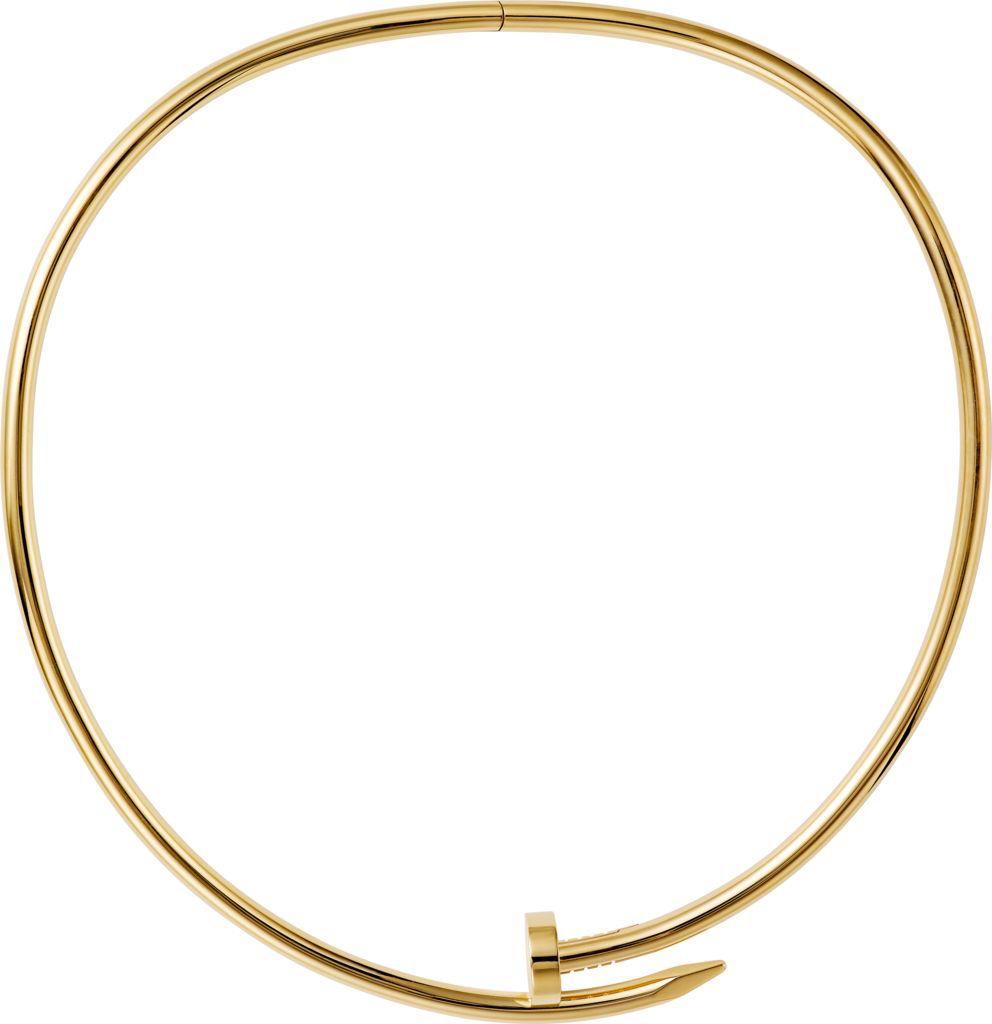 JTBS Cartier Yellow Gold Juste Un Clou Necklace