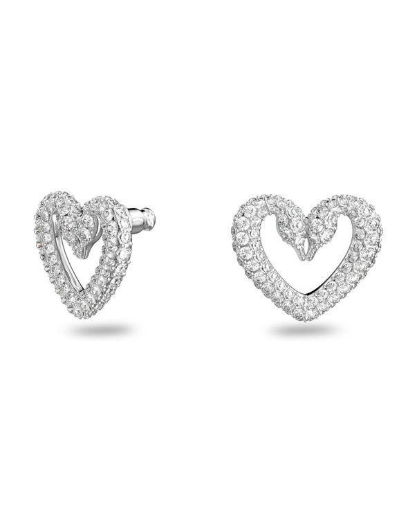 JTBS Bliss White Topaz Heart Earrings