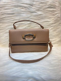 C Classic Top Handle Sling Bag – Taupe | TBS-031