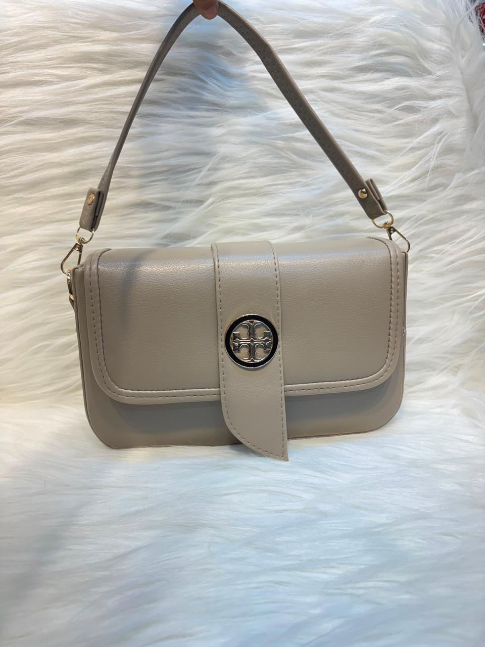 Classic Flap Sling Bag – Beige | TBS-035