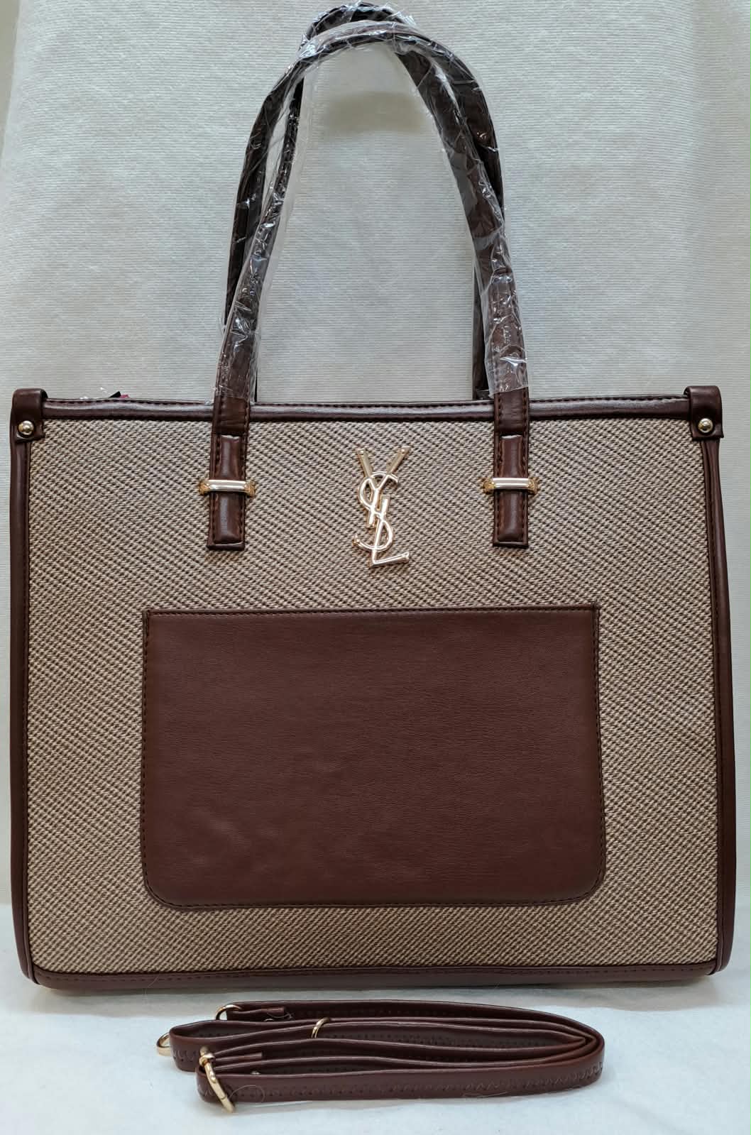 ECONOMICAL TOTE BAG TBS-NB-YSL3 (WITHOUT BOX )