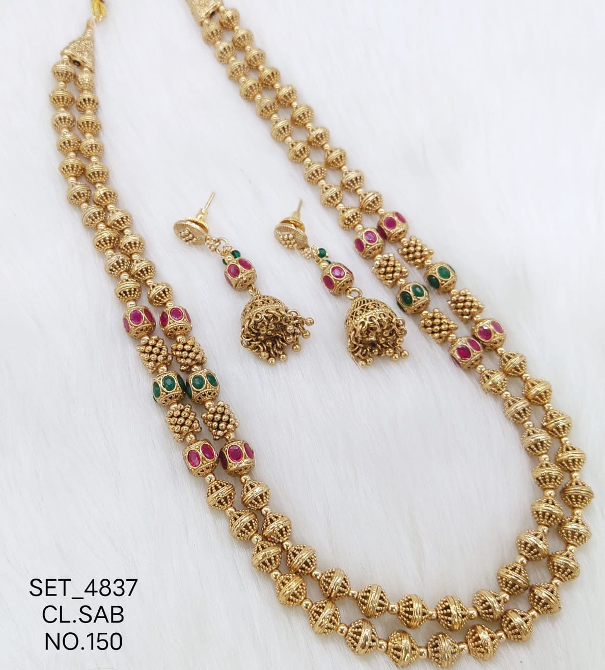 JTBS Designer Jewellery Copper Necklace Set