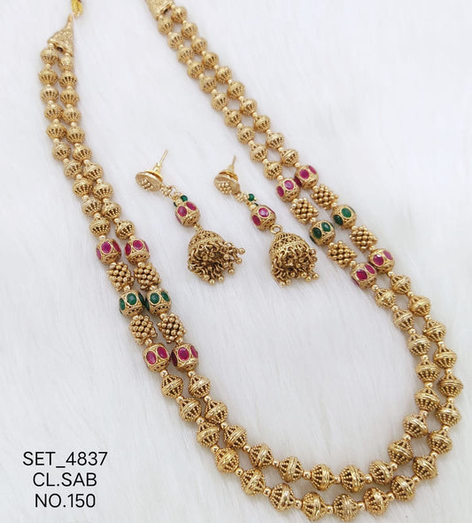 JTBS Designer Jewellery Copper Necklace Set