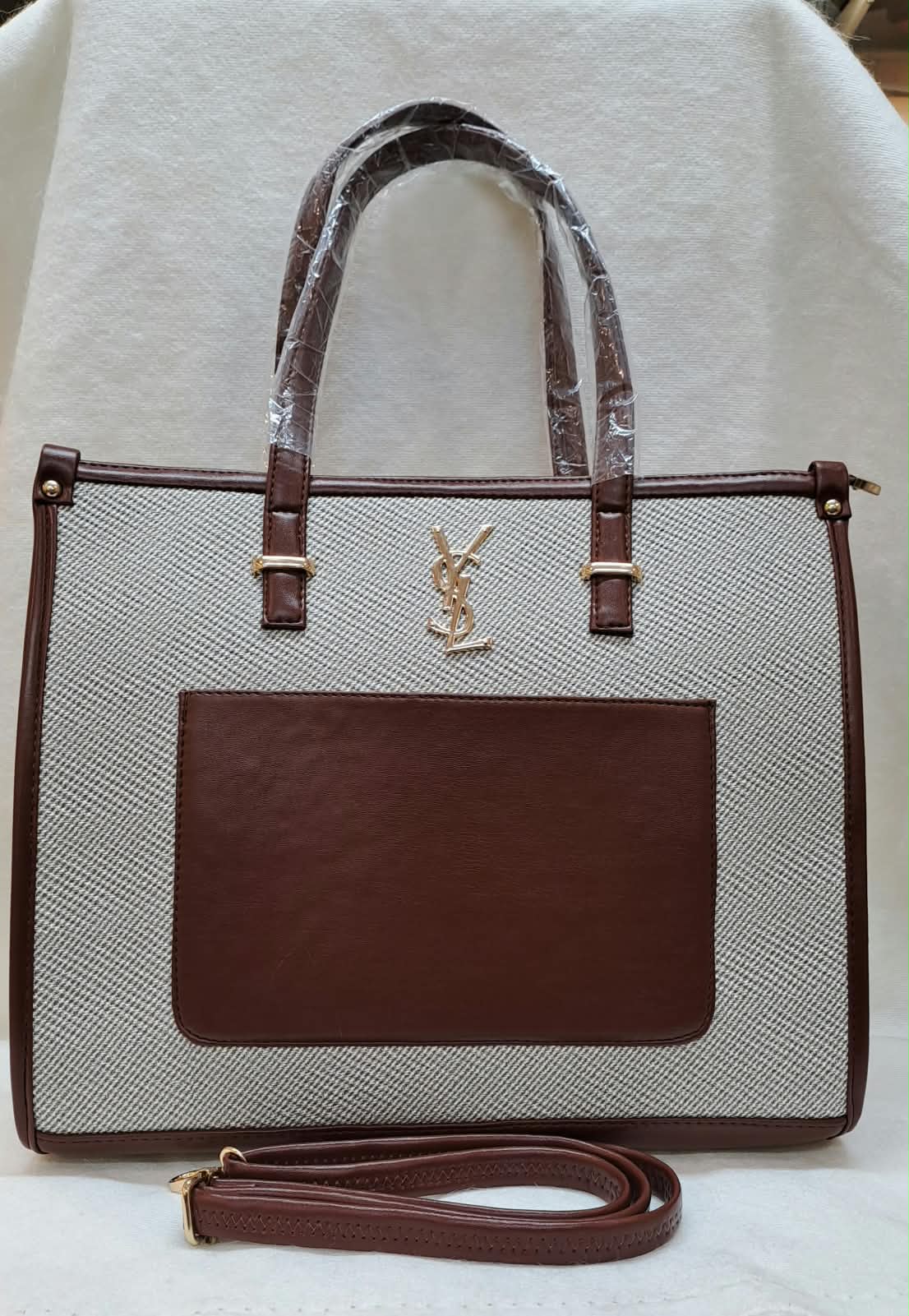 ECONOMICAL TOTE BAG TBS-NB-YSL5 (WITHOUT BOX )